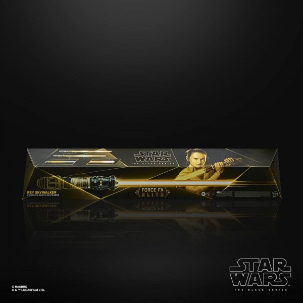 Star Wars Replica Spada laser Rey Skywalker Force FX Elite Lightsaber Black Series HASBRO
