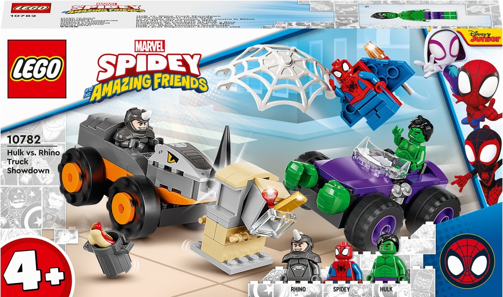 Lego Spidey Amazing Friends - Resa Dei Conti Tra Hulk E Rhino