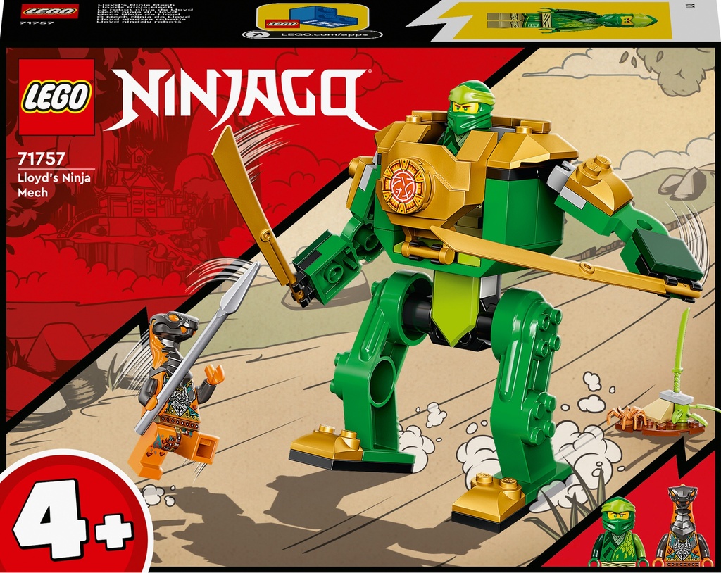 Lego Ninjago - Mech Ninja Di Lloyd