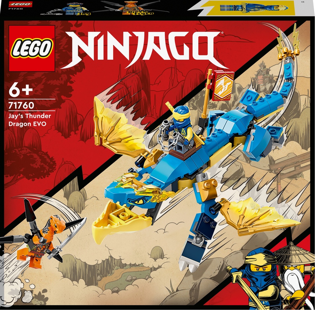 Lego Ninjago - Dragone Del Tuono Di Jay Evolution