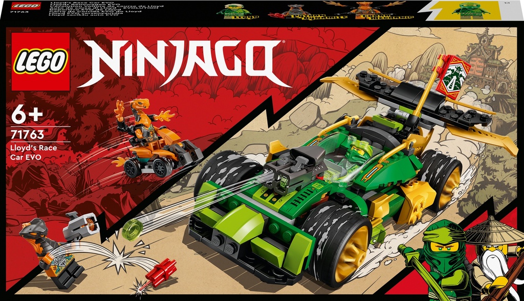 Lego Ninjago - Auto Da Corsa Di Lloyd Evolution