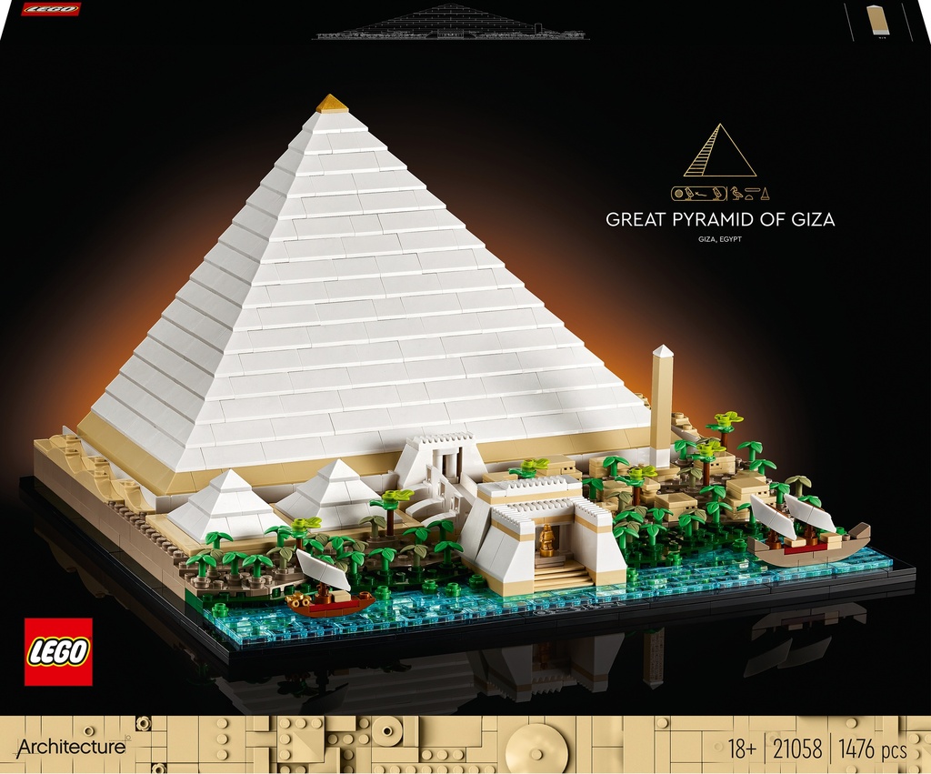 Lego Architecture - La Grande Piramide Di Giza