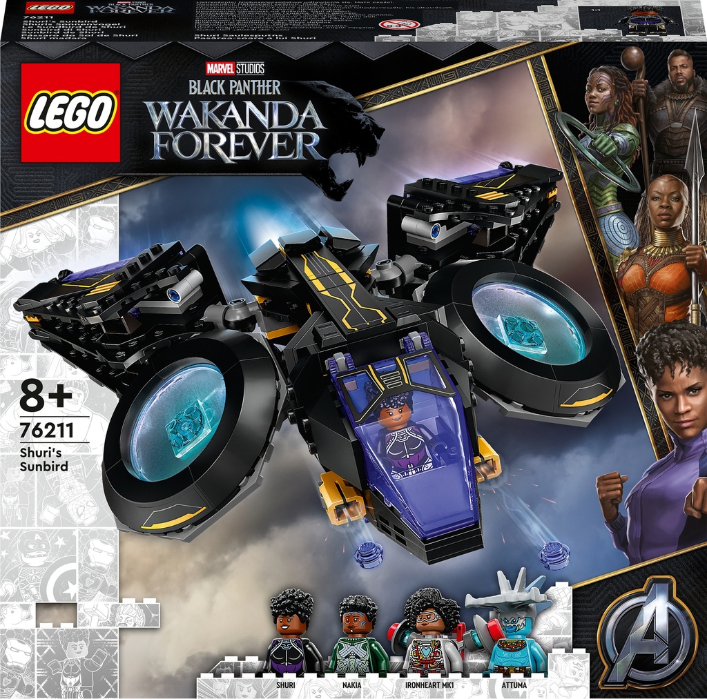 Lego Marvel Super Heroes - Black Panther Sunbird Di Shouri 