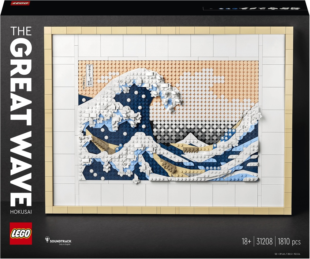 Lego Art - Hokusai La Grande Onda