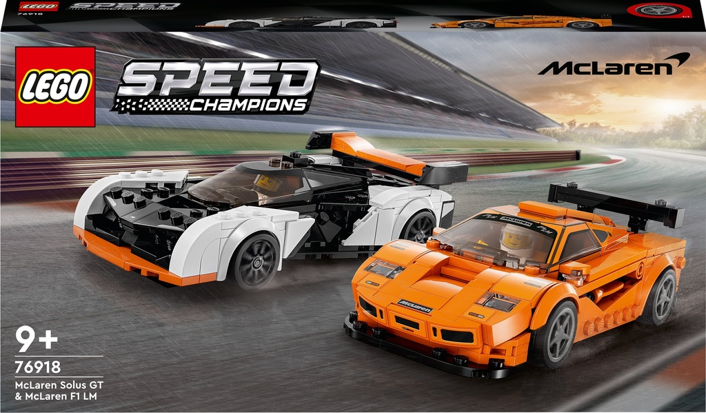 Lego Speed Champions - McLaren Solus GT e McLaren F1 LM