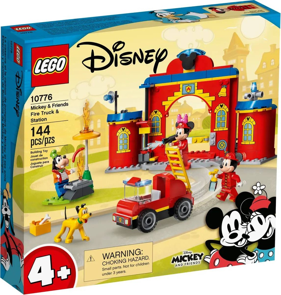 Lego Disney - Autopompa E Caserma Di Topolino E I Suoi Amici