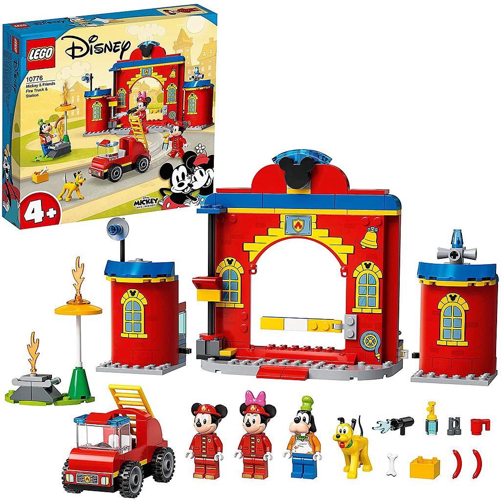 Lego Disney - Autopompa E Caserma Di Topolino E I Suoi Amici