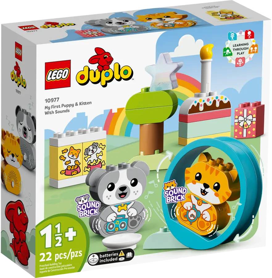 Lego Duplo - Il Mio Primo Cagnolino E Gattino Con Suoni