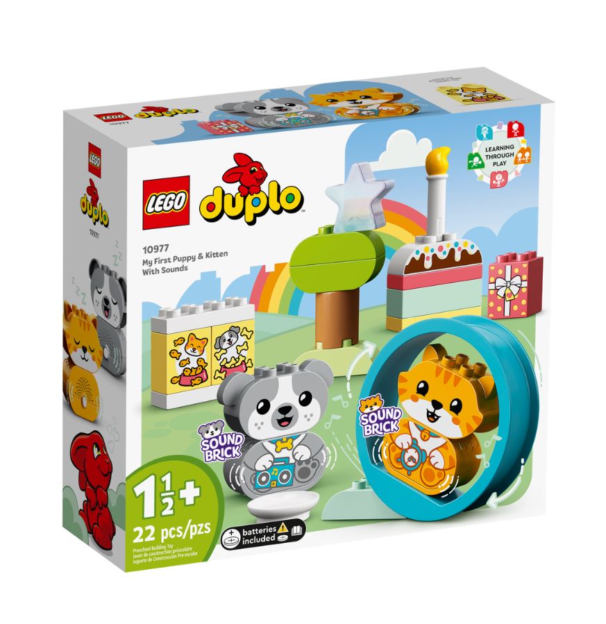 Lego Duplo - Il Mio Primo Cagnolino E Gattino Con Suoni