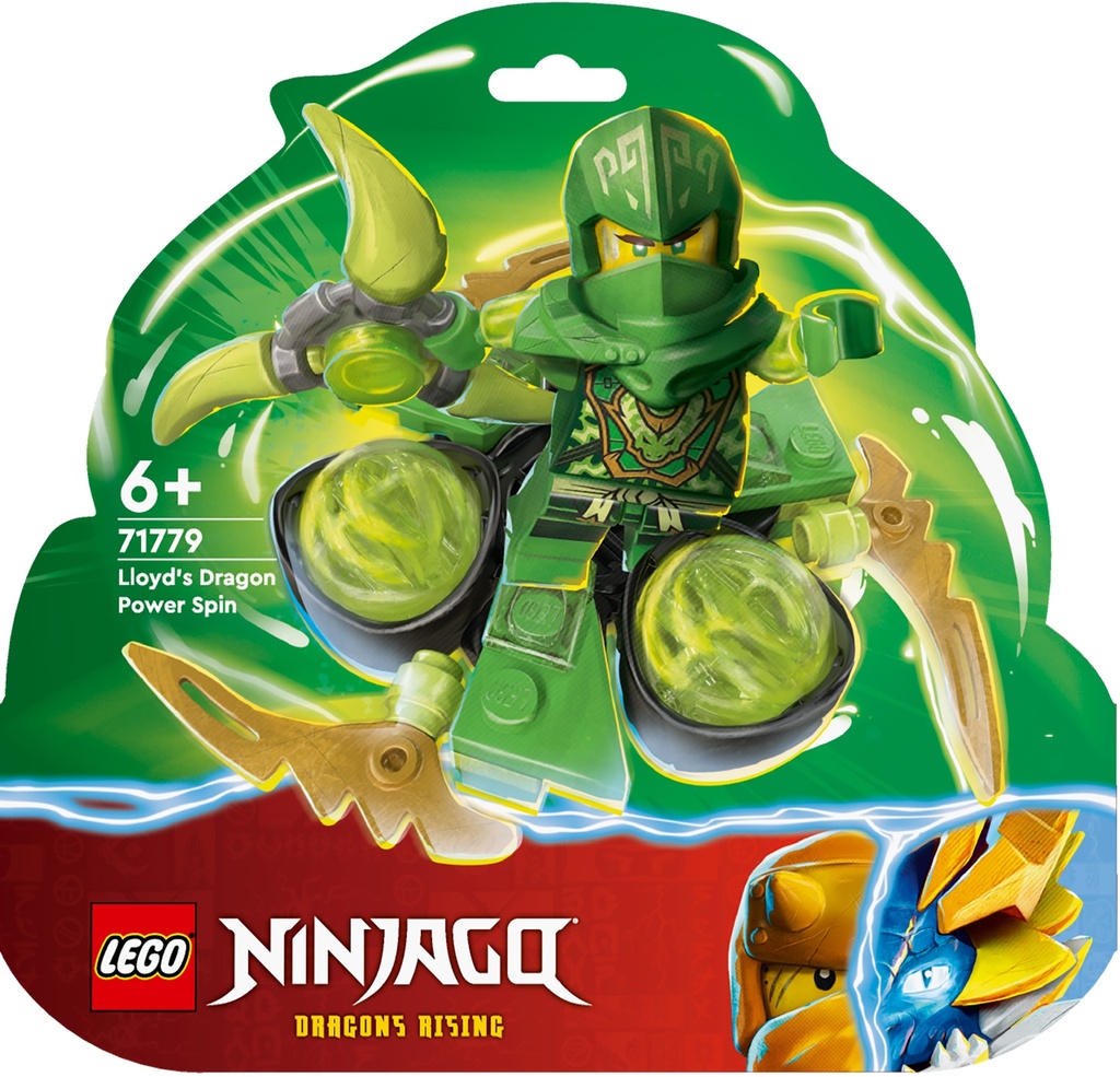 Lego Ninjago - Spin Power Dragon di Lloyd