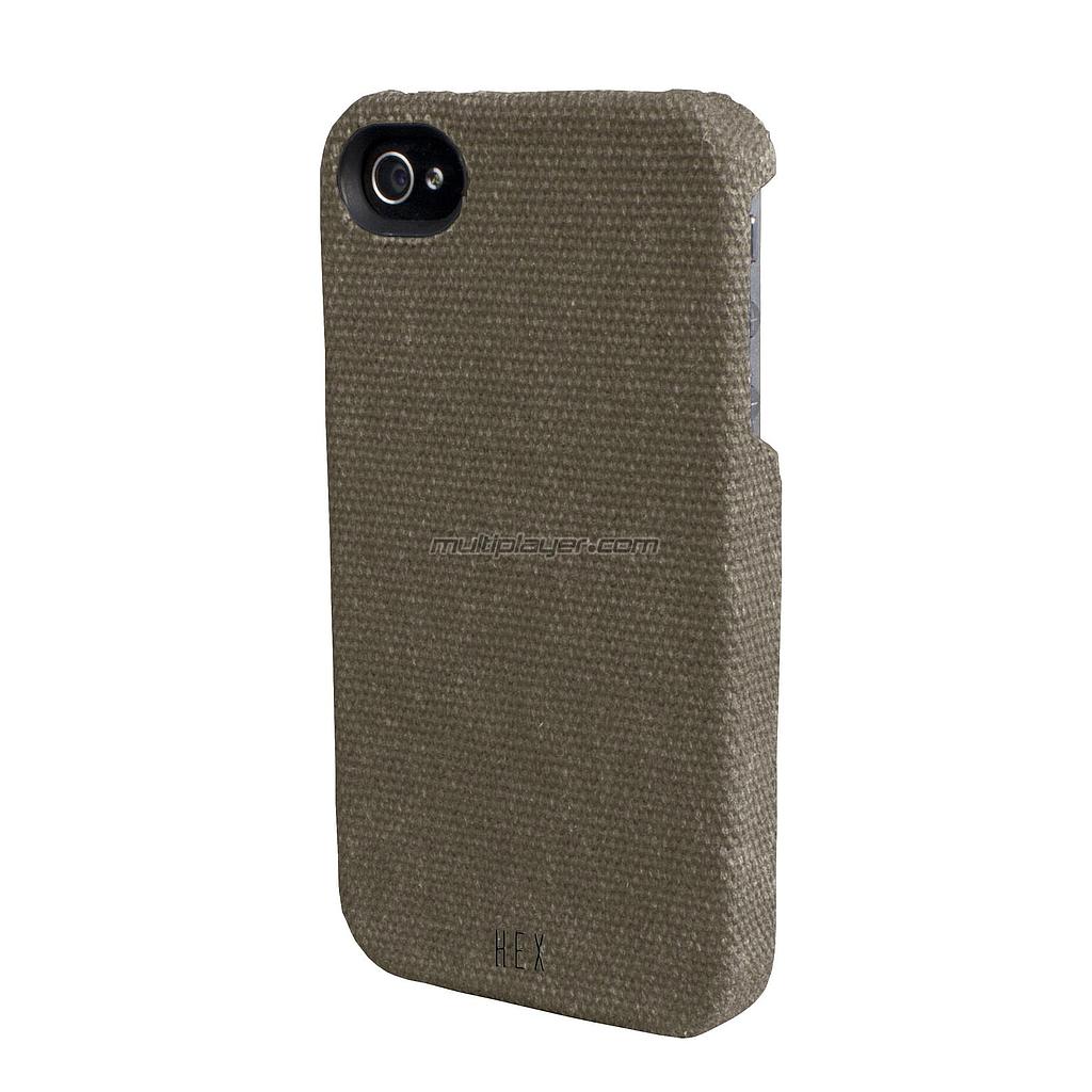 Hex Core - Case custodia a guscio per iPhone 4/4S - KhakiWashed Canvas