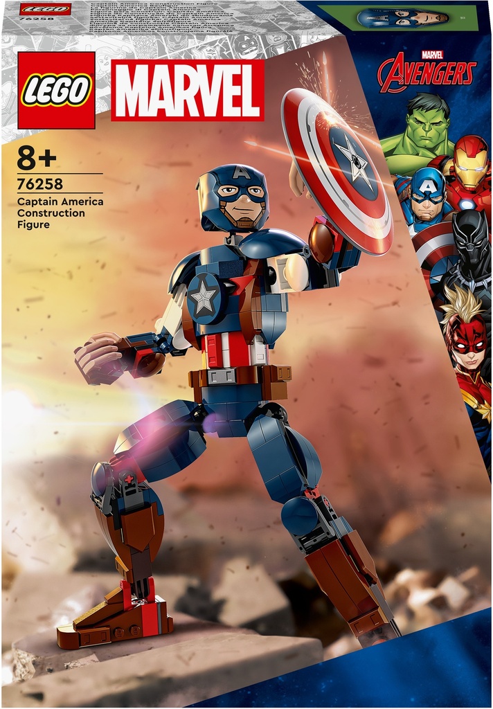 Lego Marvel Super Heroes - Personaggio Di Captain America