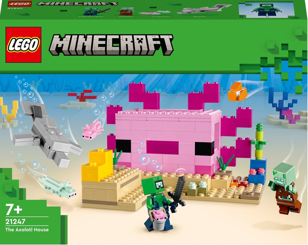 Lego Minecraft - La Casa Dell’Axolotl