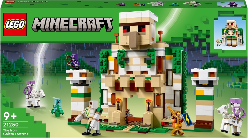 Lego Minecraft - La Fortezza Del Golem Di Ferro