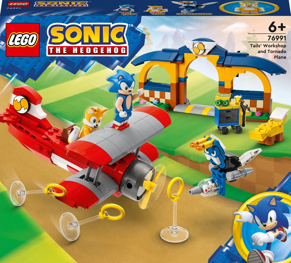 Lego Sonic The Hedgehog - Laboratorio Di Tails E Aereo Tornado