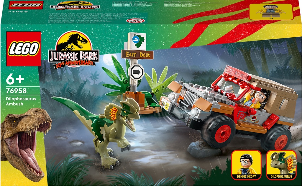 Lego Jurassic World - L'Agguato Del Dilofosauro