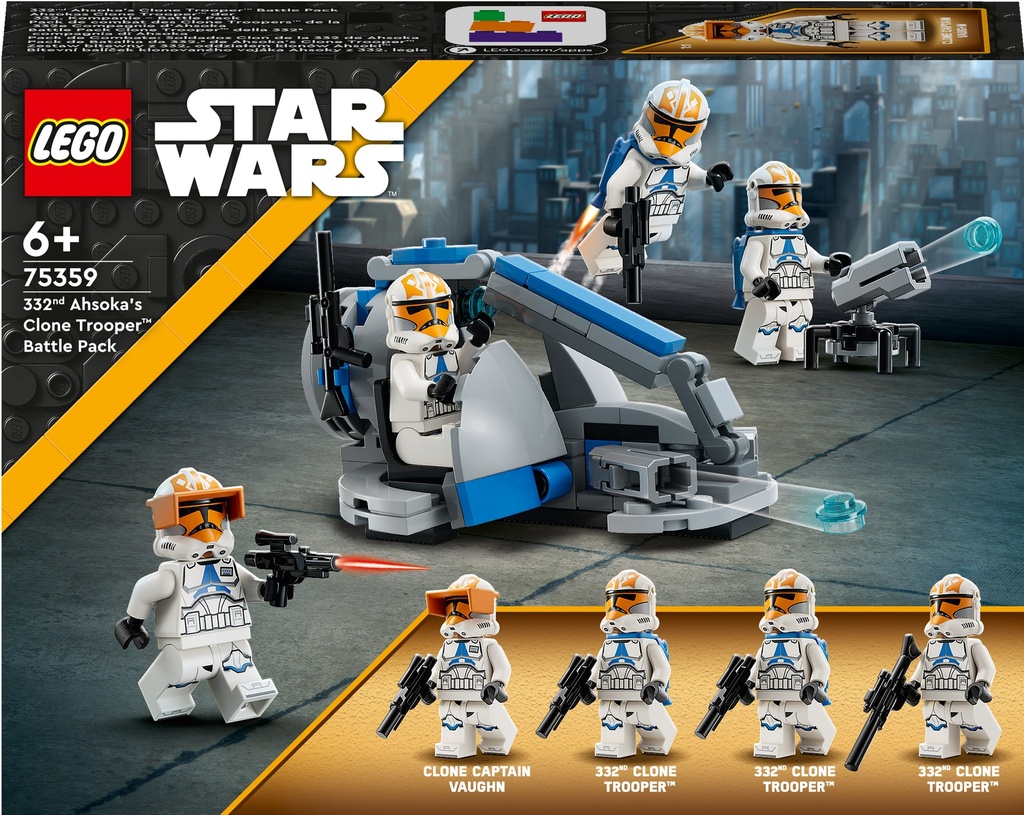 Lego Star Wars - Battle Pack Clone Trooper Della 332a Compagnia Di Ahsoka