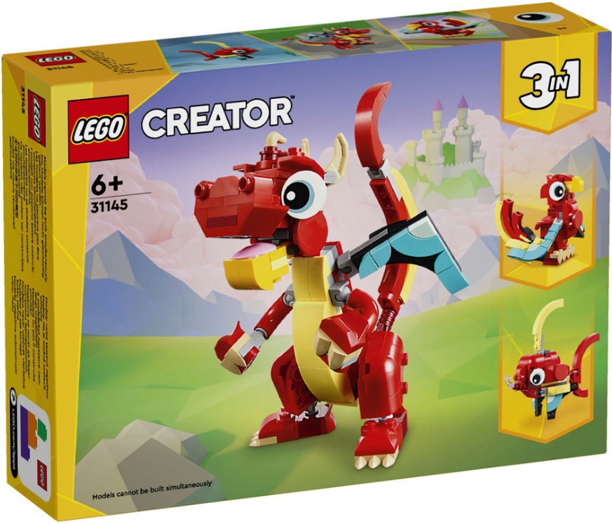 Lego Creator - Drago Rosso