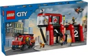 Lego City - Caserma Dei Pompieri E Autopompa