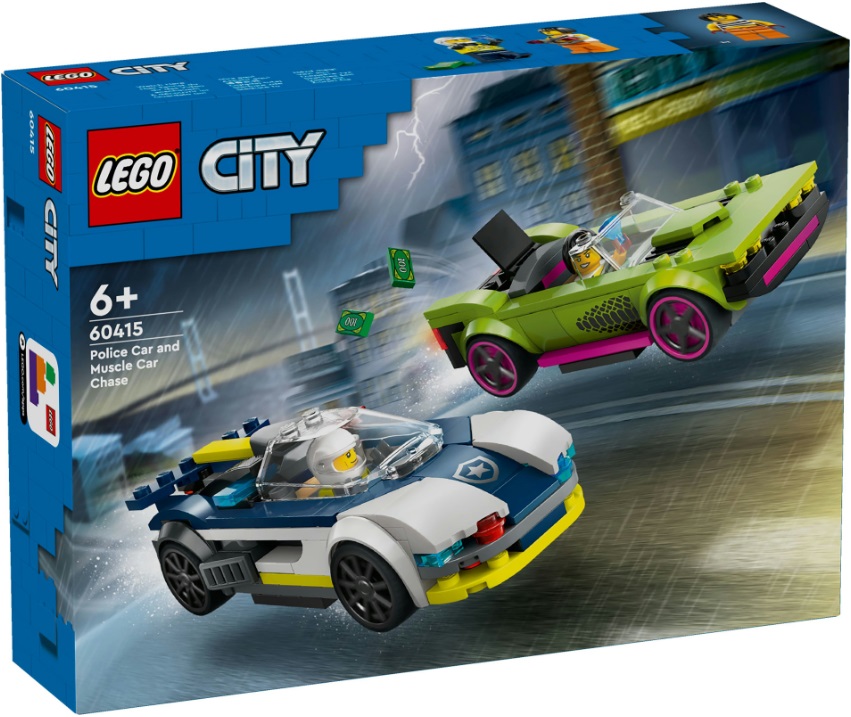 Lego City - Inseguimento Della Macchina Da Corsa