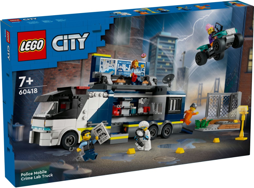 Lego City - Camion Laboratorio Mobile Della Polizia