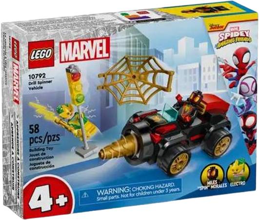 Lego Spidey Amazing Friends - Veicolo Trivella Di Spider-man