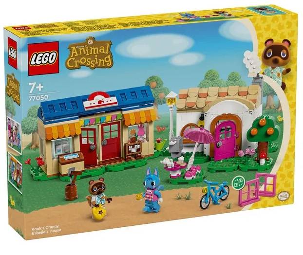 Lego Animal Crossing - Bottega Di Nook E Casa Di Grinfia