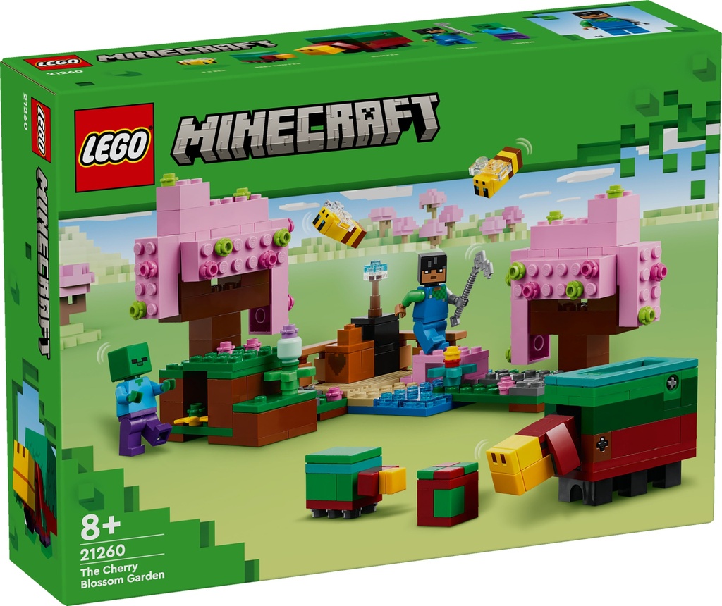 Lego Minecraft - Il Giardino Del Ciliegio In Fiore
