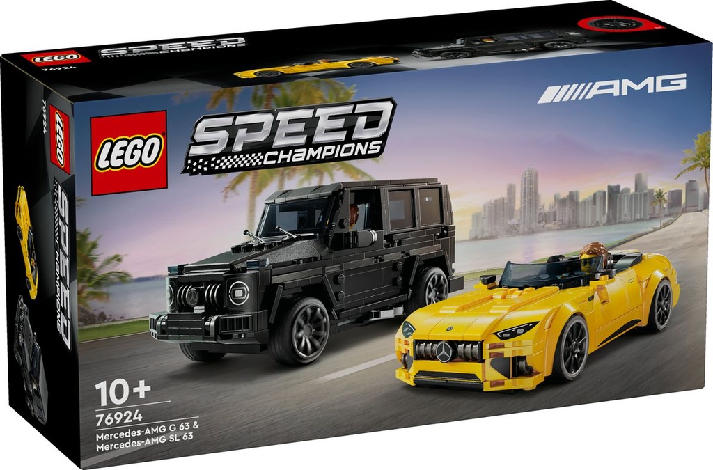 Lego Speed Champions - Mercedes-AMG G 63 E Mercedes-AMG SL 63