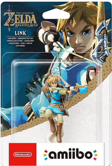 Amiibo The Legend Of Zelda Breath Of The Wild - Link Con Arco