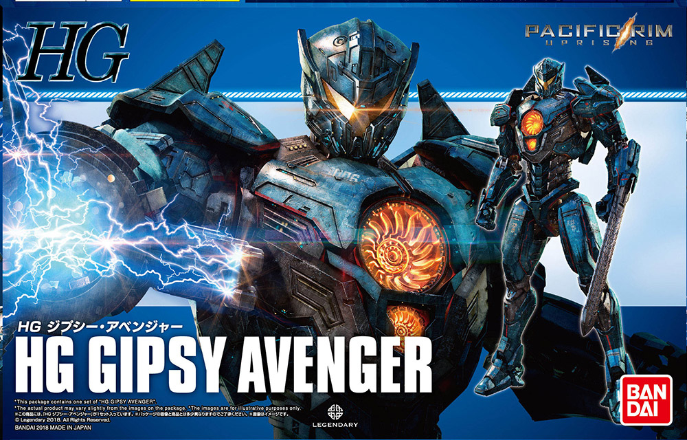 BANDAI - Model Kit Pacific Rim HG Gipsy Avenger