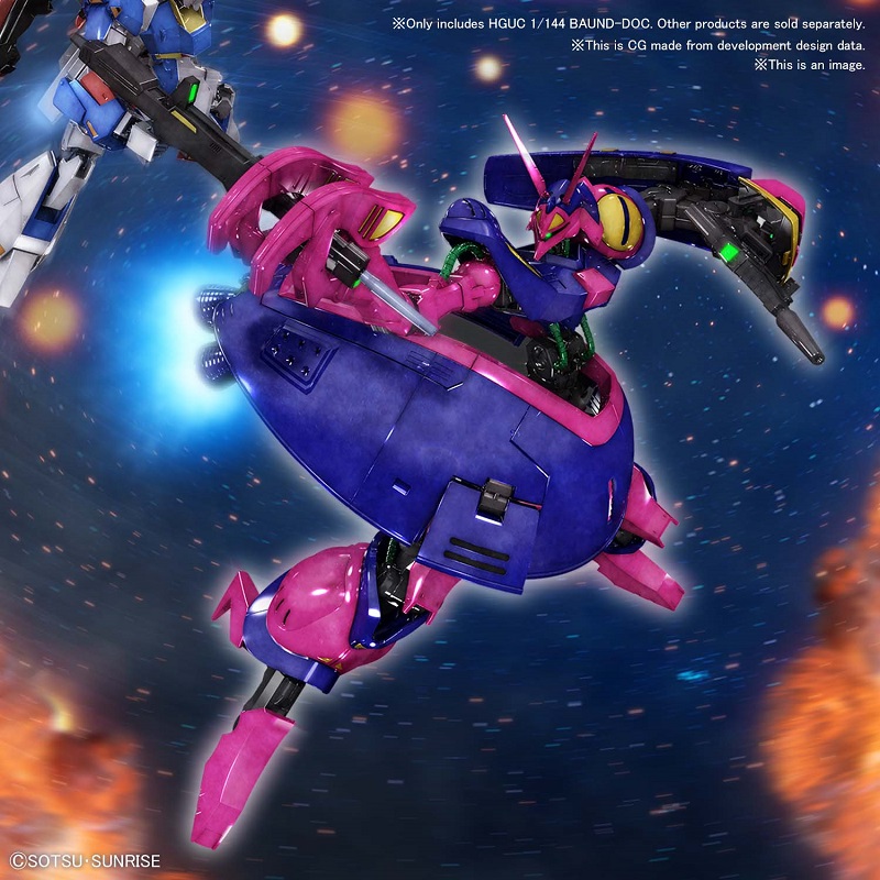 Model Kit Gundam - HGUC Baund Doc