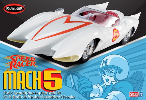 Model Kit Speed Racer - Mach 5 (16 cm)