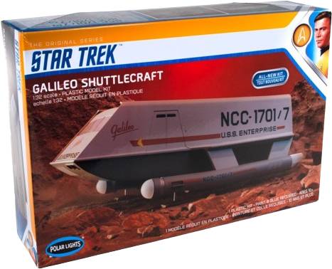 Model Kit Star Trek - Galileo NCC-1701/7 Shuttlecraft 1/32