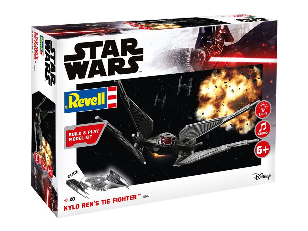 Model Kit Star Wars - Kylo Ren's Tie Fighter 1/70