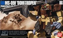 BANDAI Model Kit Gunpla Gundam HGUC Domtropen MS-09F 1/144