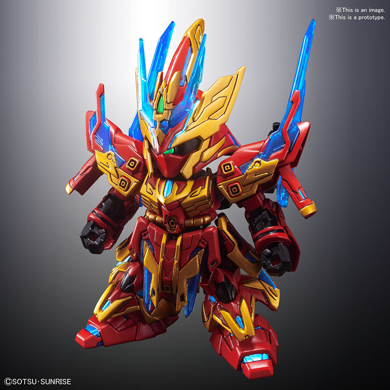 Model Kit Gundam - SD Sangoku Sokets Zhang Liao Sazabi