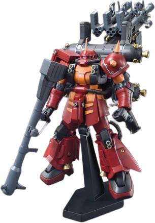 BANDAI - Model Kit Gunpla - Gundam HG Zaku High Mobility Thunderbolt Anime Version 1/144