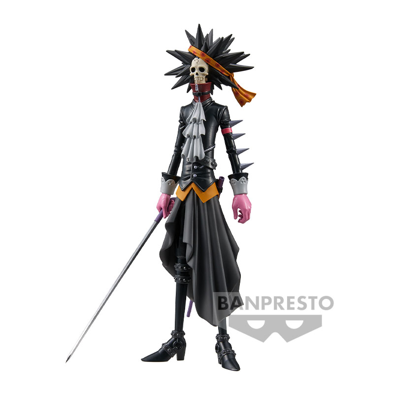 One Piece Figure Brook DXF The Grandline Men 19 Cm BANPRESTO