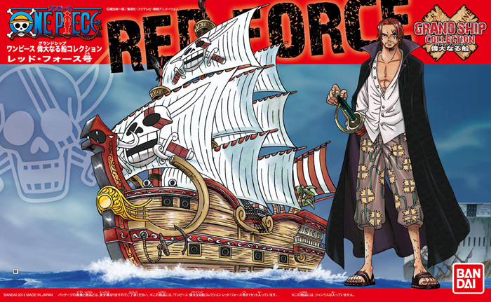 Model Kit One Piece - Red Force Ship (Grand Ship Collection)