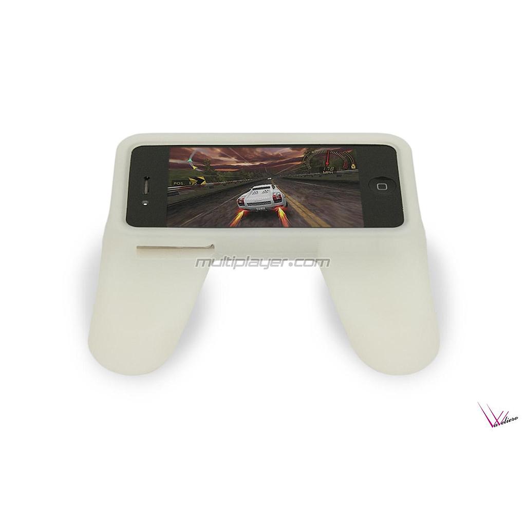 VaVeliero - Joypad per iPhone 4 e 4S - Bianco  