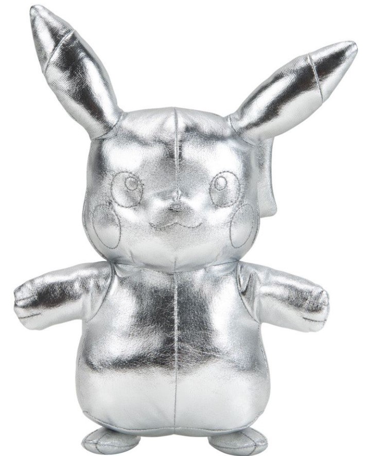 Peluche Pokemon - Pikachu Silver (15 cm)