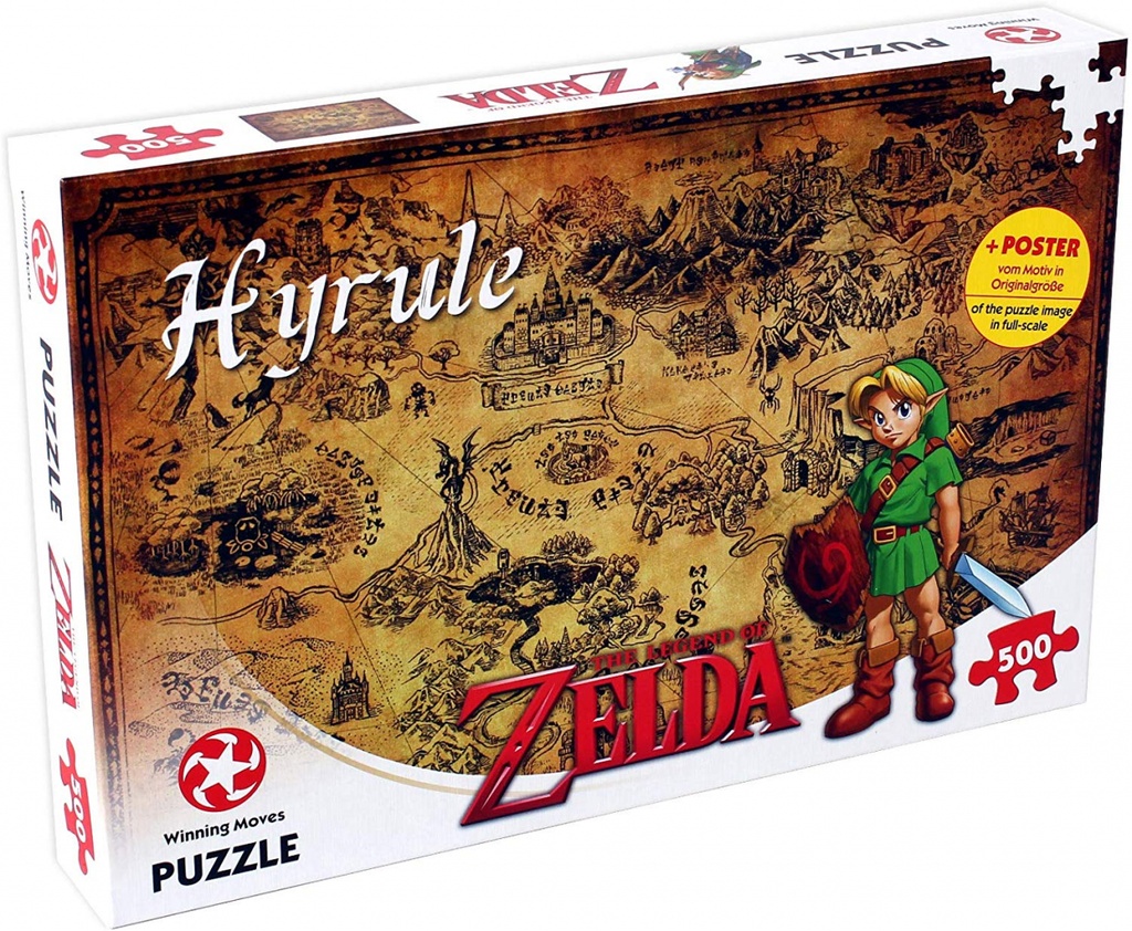 The Legend Of Zelda - Hyrule (500 pz)