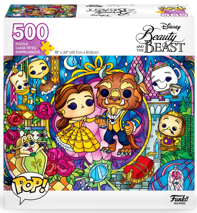 Puzzle Funko Pop! Disney - Beauty And The Beast (500 pz)