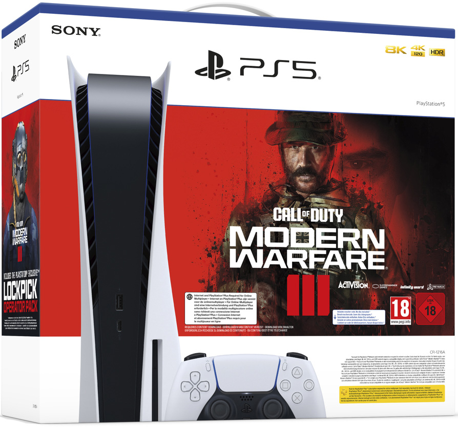 Playstation 5 + Call Of Duty Modern Warfare 3 (C Chassis)