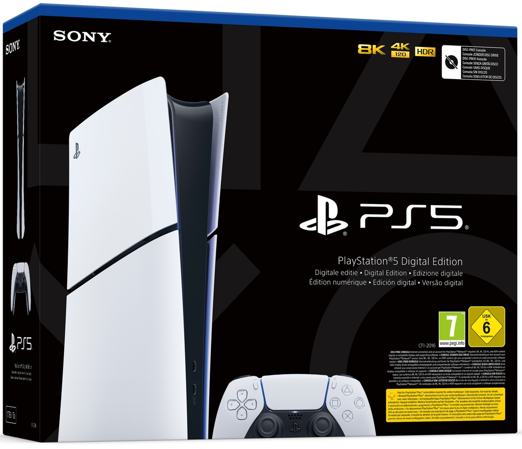 PlayStation 5 Slim (Digital Edition, D Chassis)