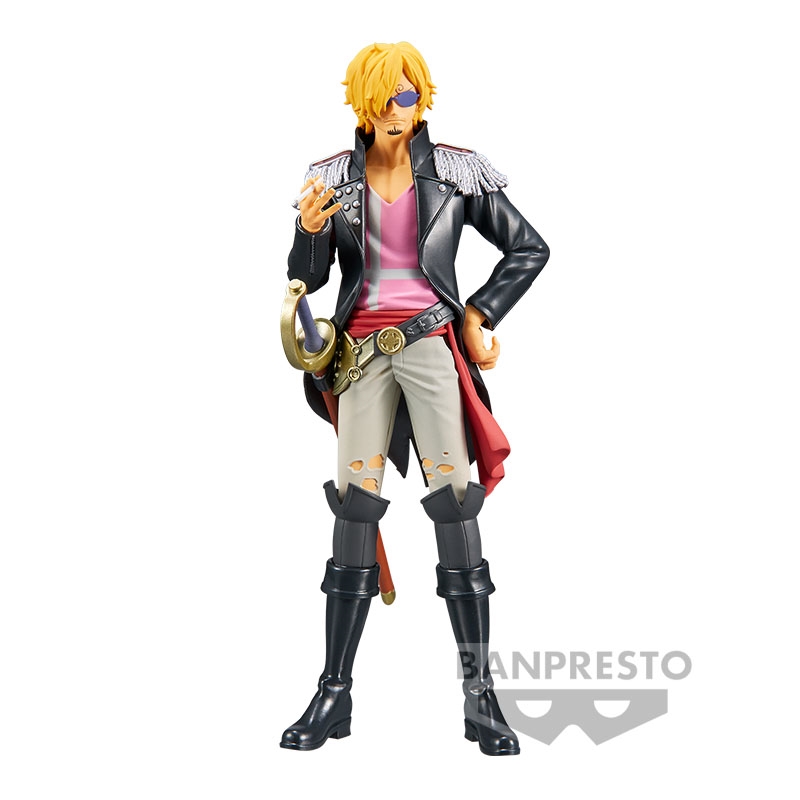 One Piece Figure Sanji DXF The Grandline Men Film Red 17 Cm BANPRESTO