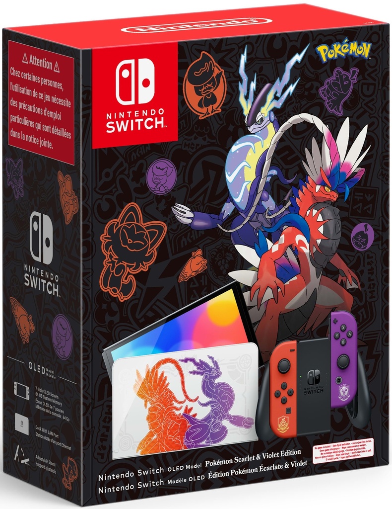 Nintendo Switch Oled (Pokemon Scarlatto e Violetto Edition)