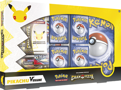 Carte Pokemon - Gran Festa: Pikachu V Unione (Set)