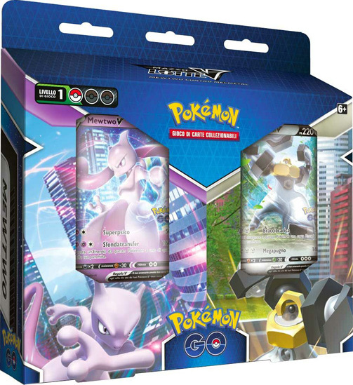 Carte Pokemon - Spada E Scudo 10.5 Go V Battle Deck Bundle Mewtwo Melmetal (Mazzo)